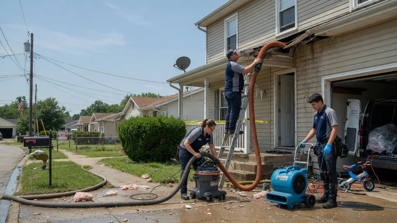 Water Damage Restoration in Masury, OH near me